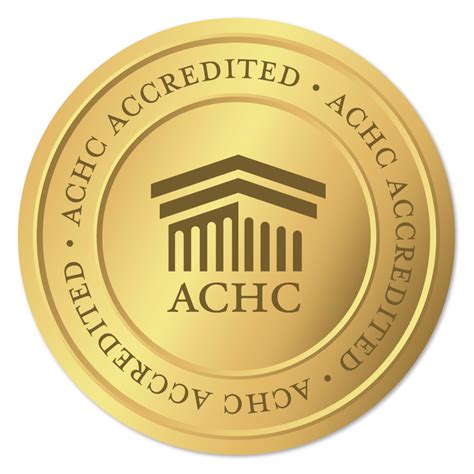 It’s hard to improve on perfection. . Achc accreditation cost
